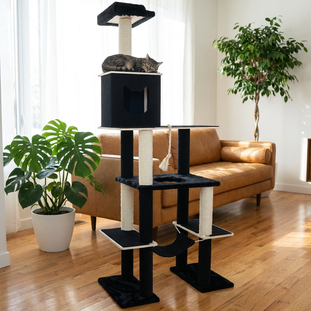 Noba Supreme 81" Tower - 5-Level Cat Tree