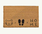cat + feet = home convertible entrance doormat