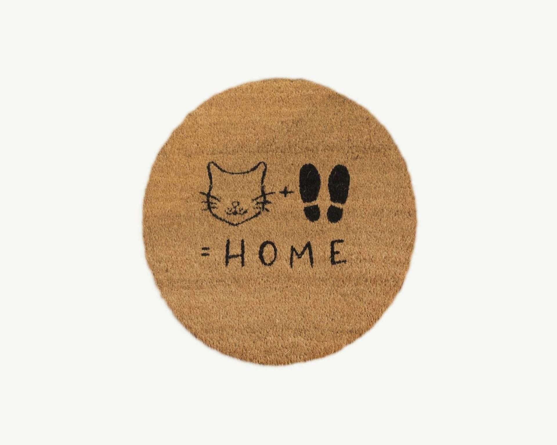 cat + feet = home convertible entrance doormat
