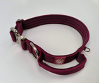 1.5" Tactical Collar with Handle - Cherry Wine
