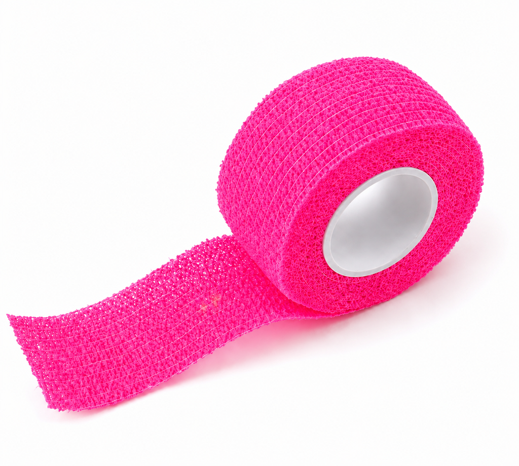 Cohesive Bandage – Latex Self-Adhering Wrap, 1" × 5 YD