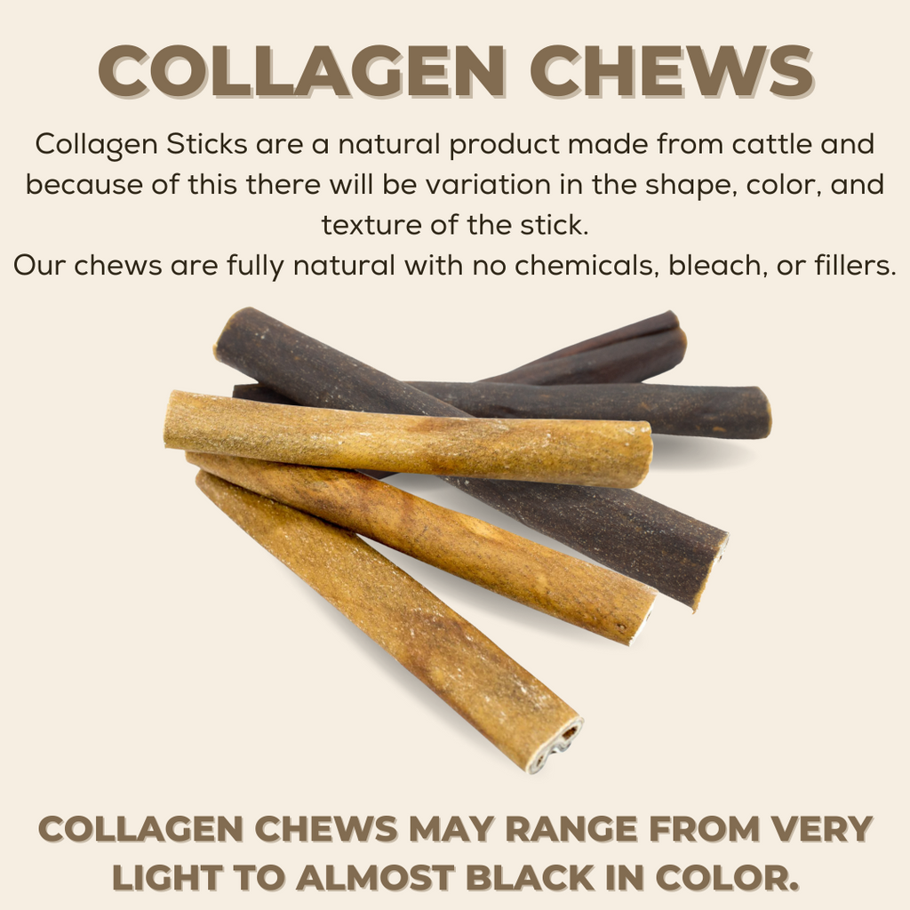 Bully Bunches 6 Inch Beef Collagen Stick