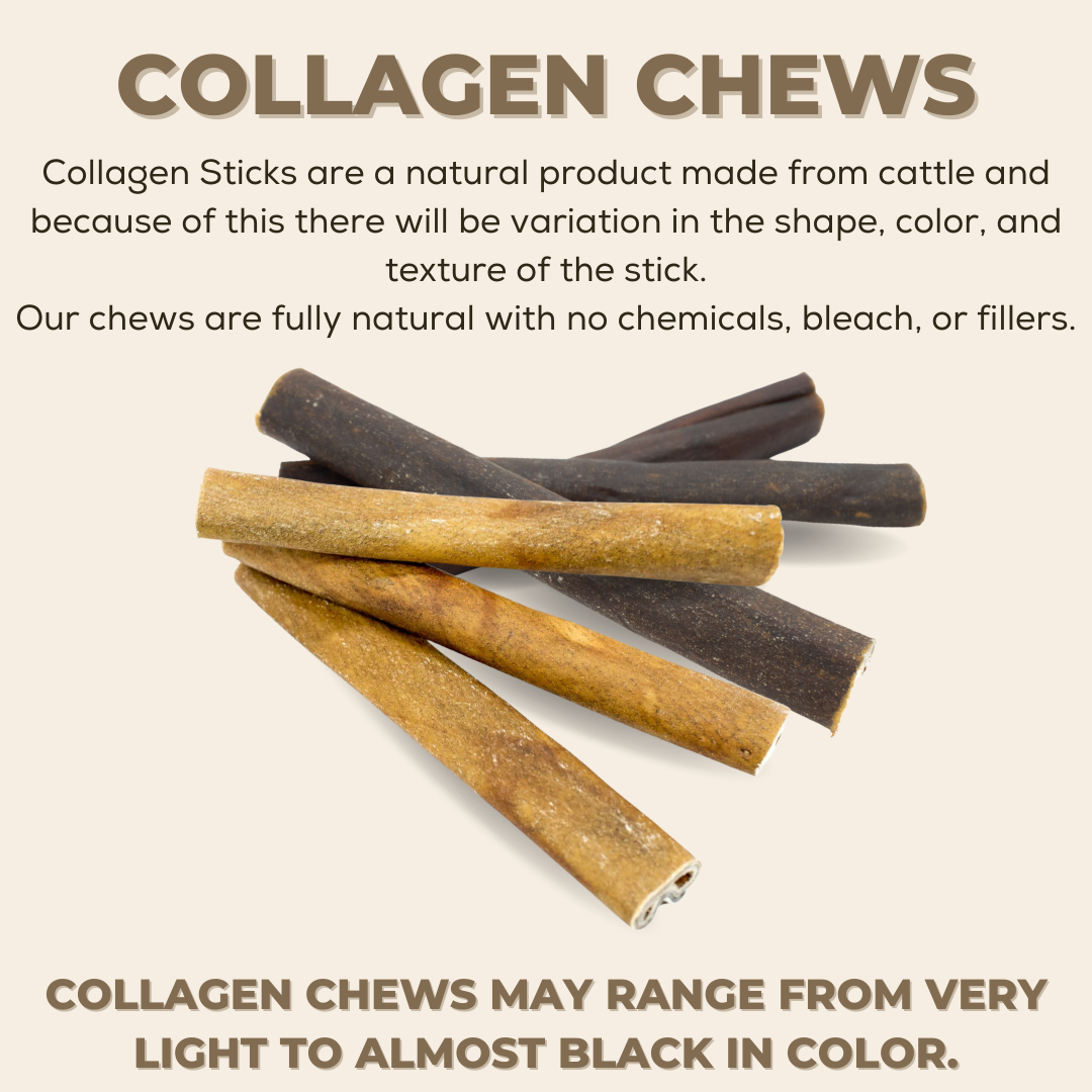 Bully Bunches 6 Inch Beef Collagen Stick