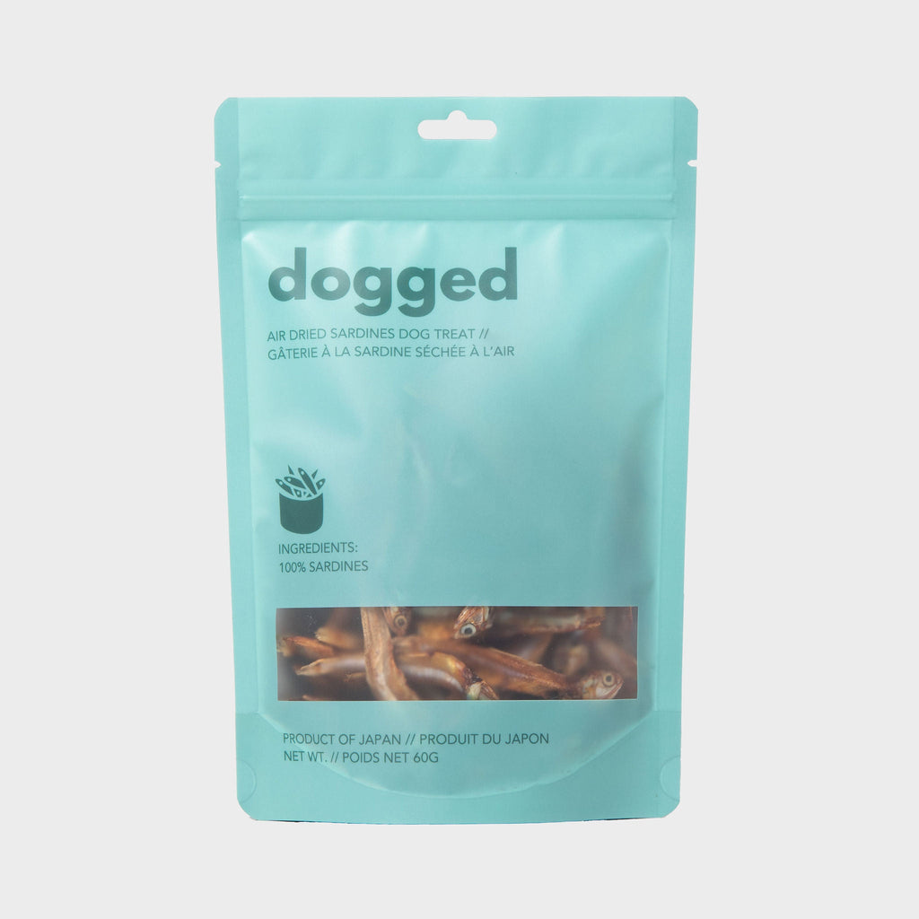 air dried sardines dog treats