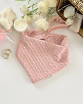Bark & Main - Blush Cable Knit