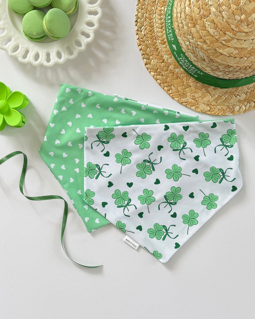 Bark & Main - Shamrock Bows