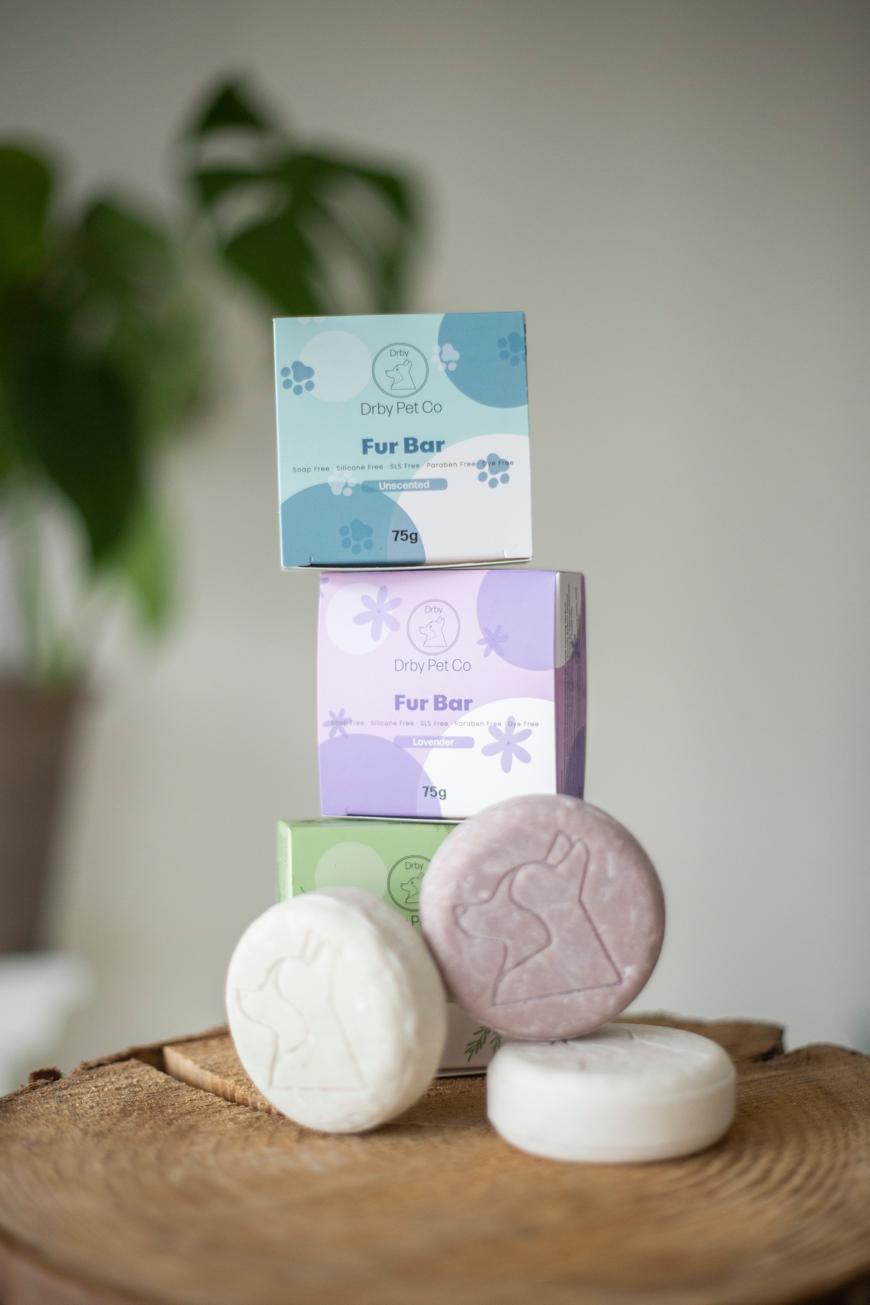 Drby Fur Bar – Soap-Free Pet Shampoo Bar