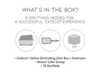 Cateco Odour-Eliminating Litter Box – Complete Starter Kit