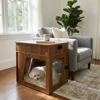 Louie Pet Crate & Side Table