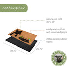 muttarita convertible entrance doormat