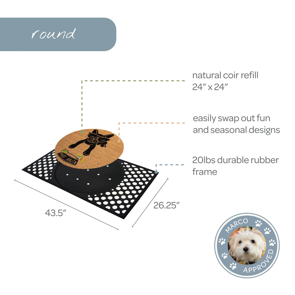 muttarita convertible entrance doormat