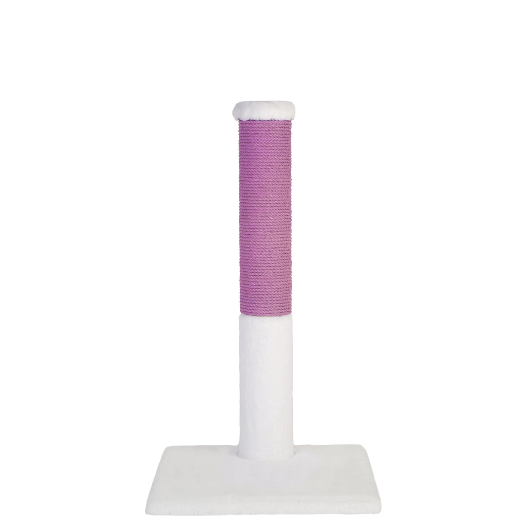 Noba Classic 28" Scratching Post – Fique Rope & Faux Fur Base