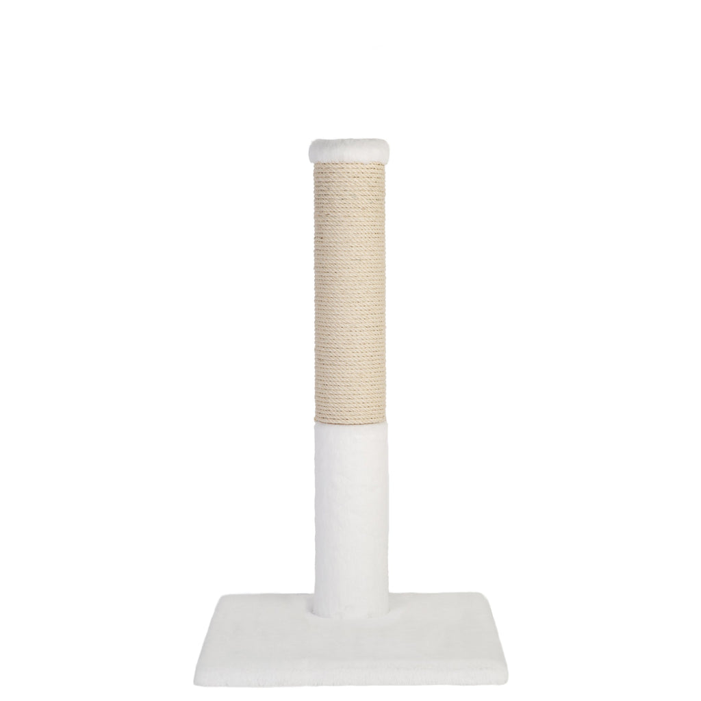 Noba Classic 28" Scratching Post – Fique Rope & Faux Fur Base