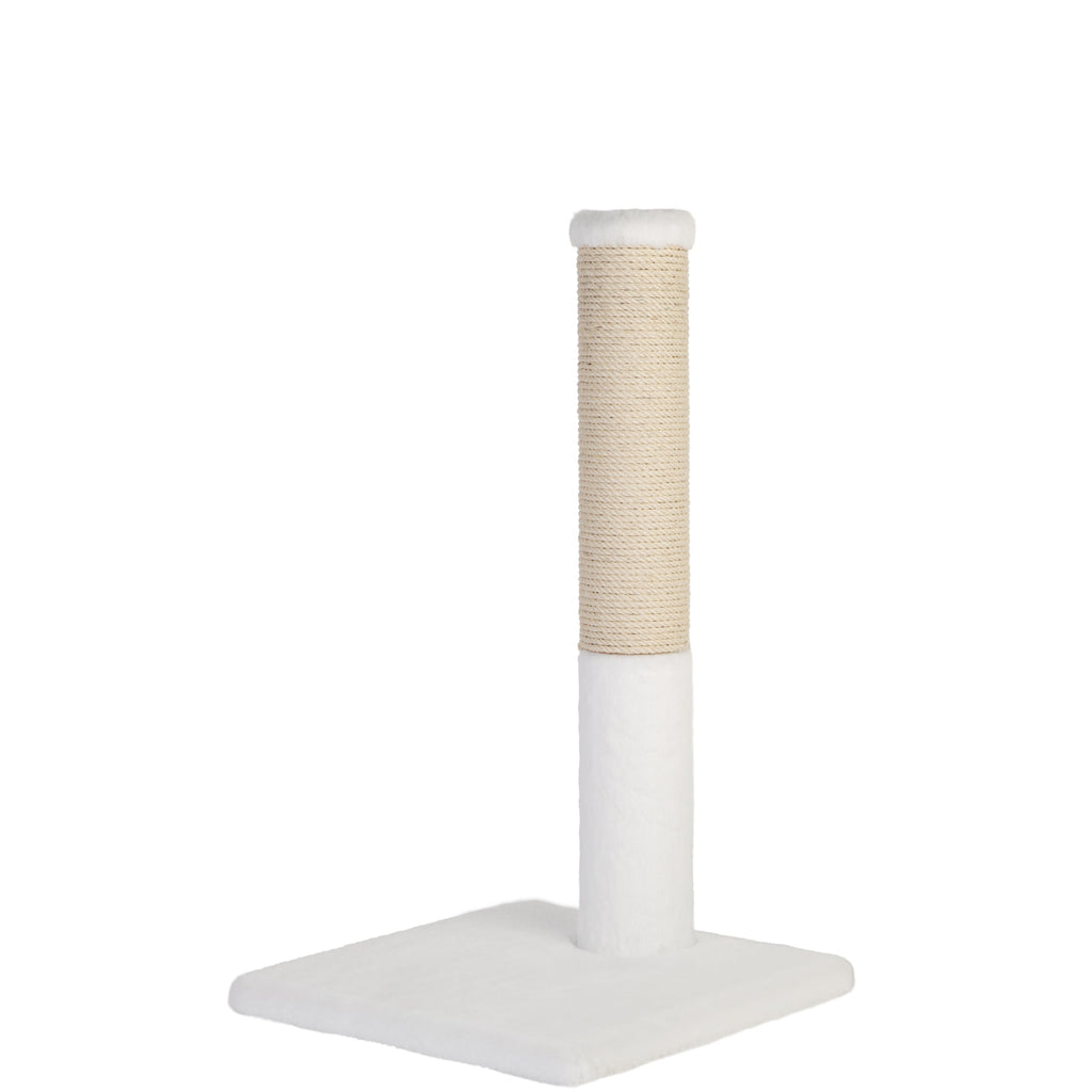 Noba Classic 28" Scratching Post – Fique Rope & Faux Fur Base