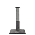 Noba Classic 28" Scratching Post – Fique Rope & Grey Faux Fur Base