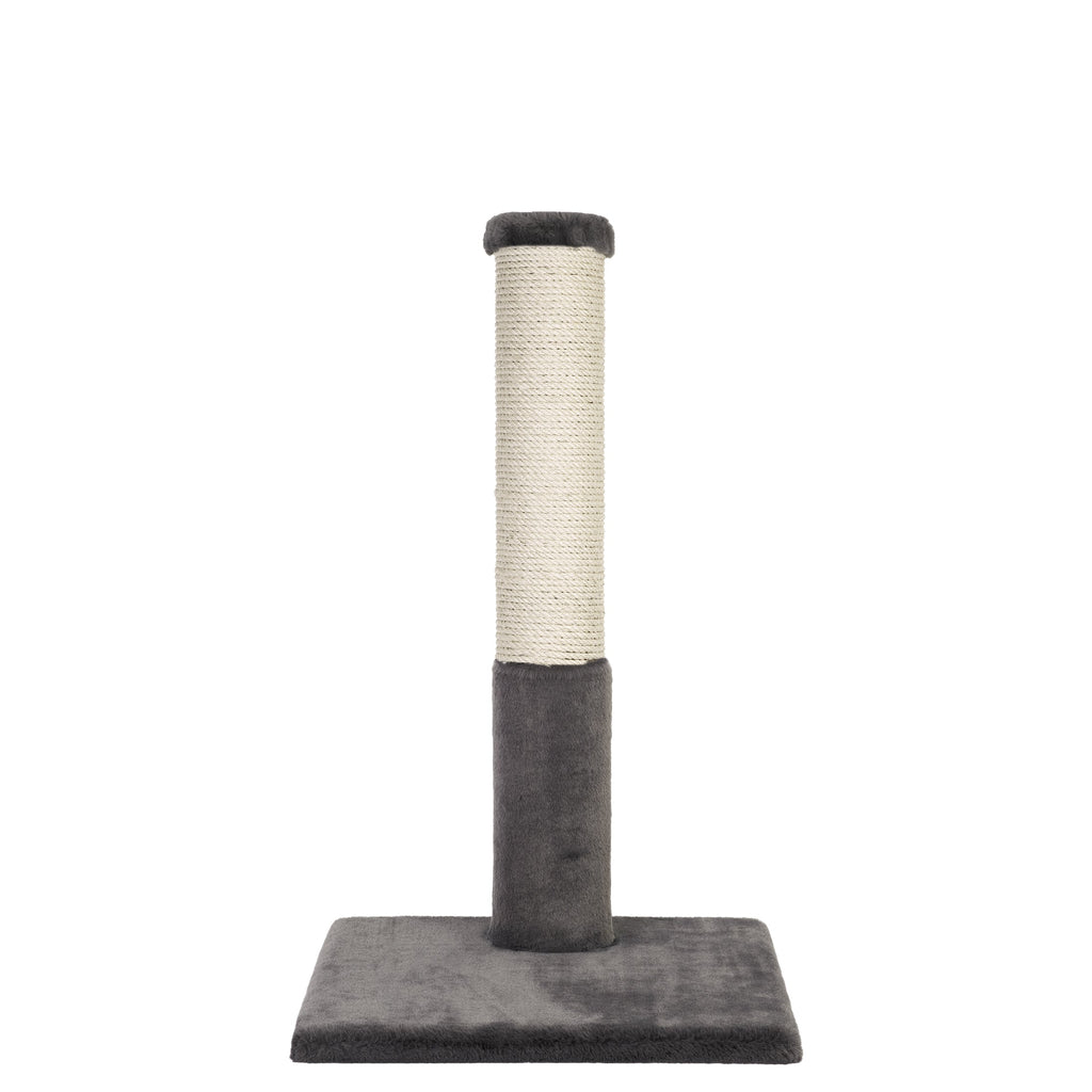 Noba Classic 28" Scratching Post - Grey Faux Fur