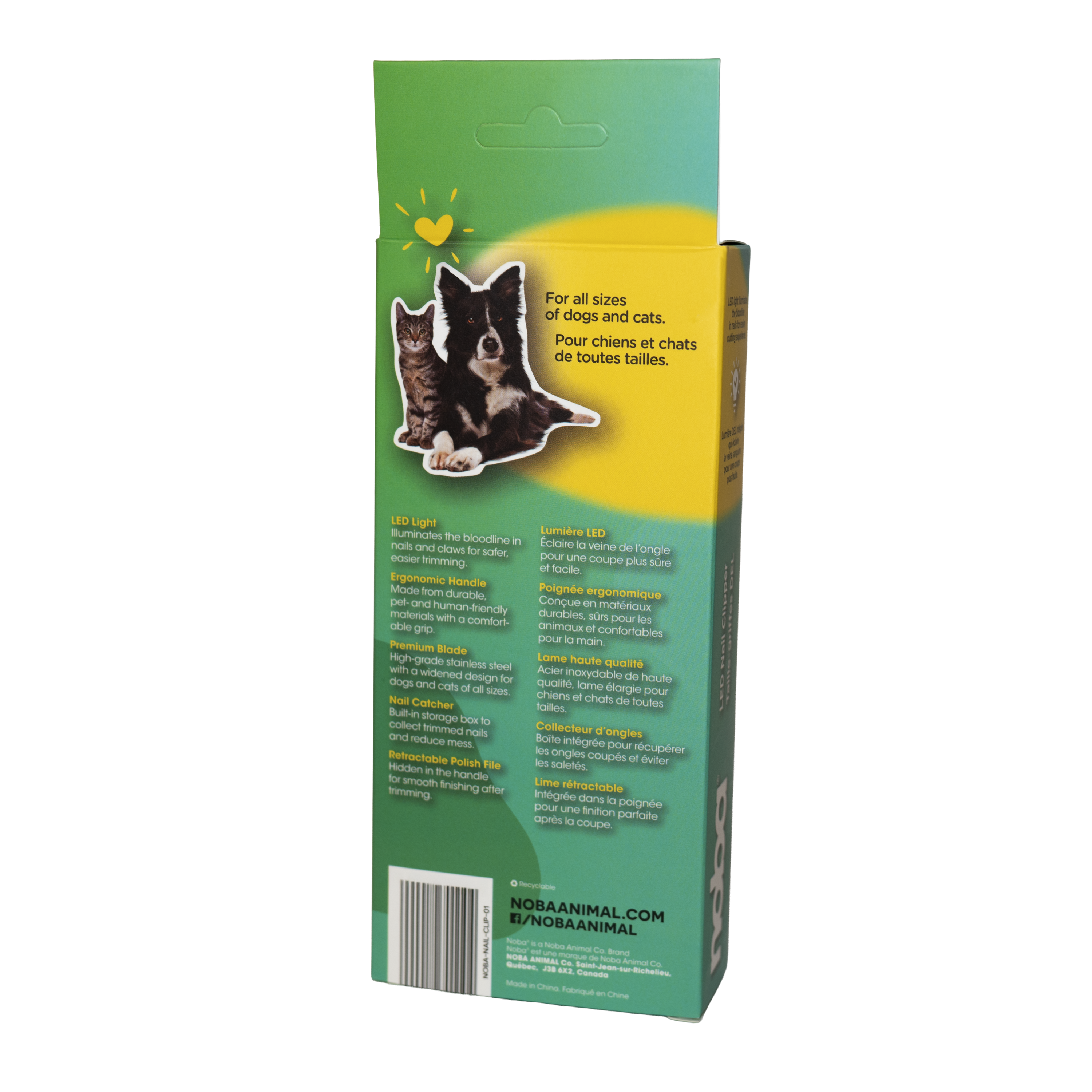 LED Nail Clipper for Cats & Dogs