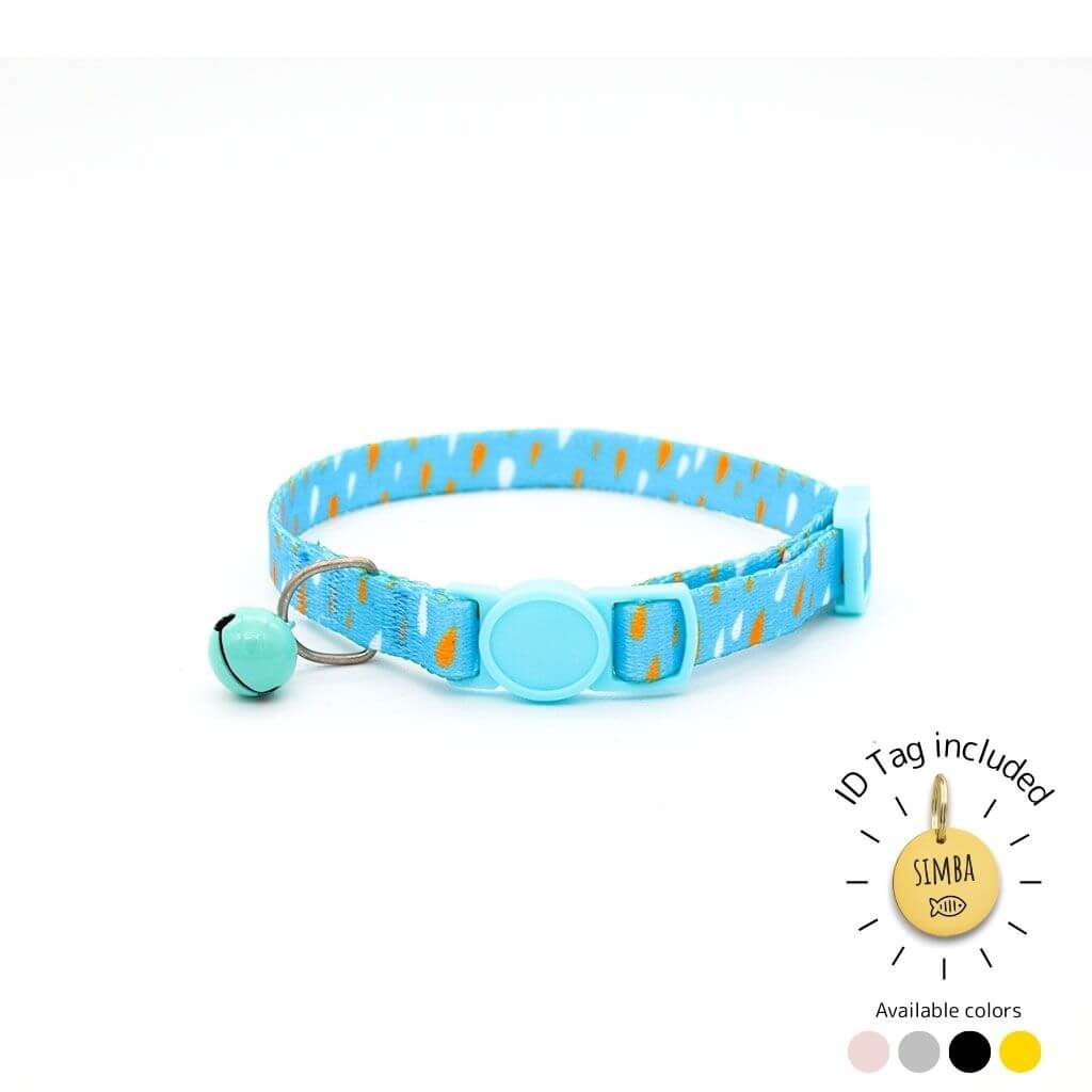Cat Collar Breakaway - Nature Designs with ID Tag