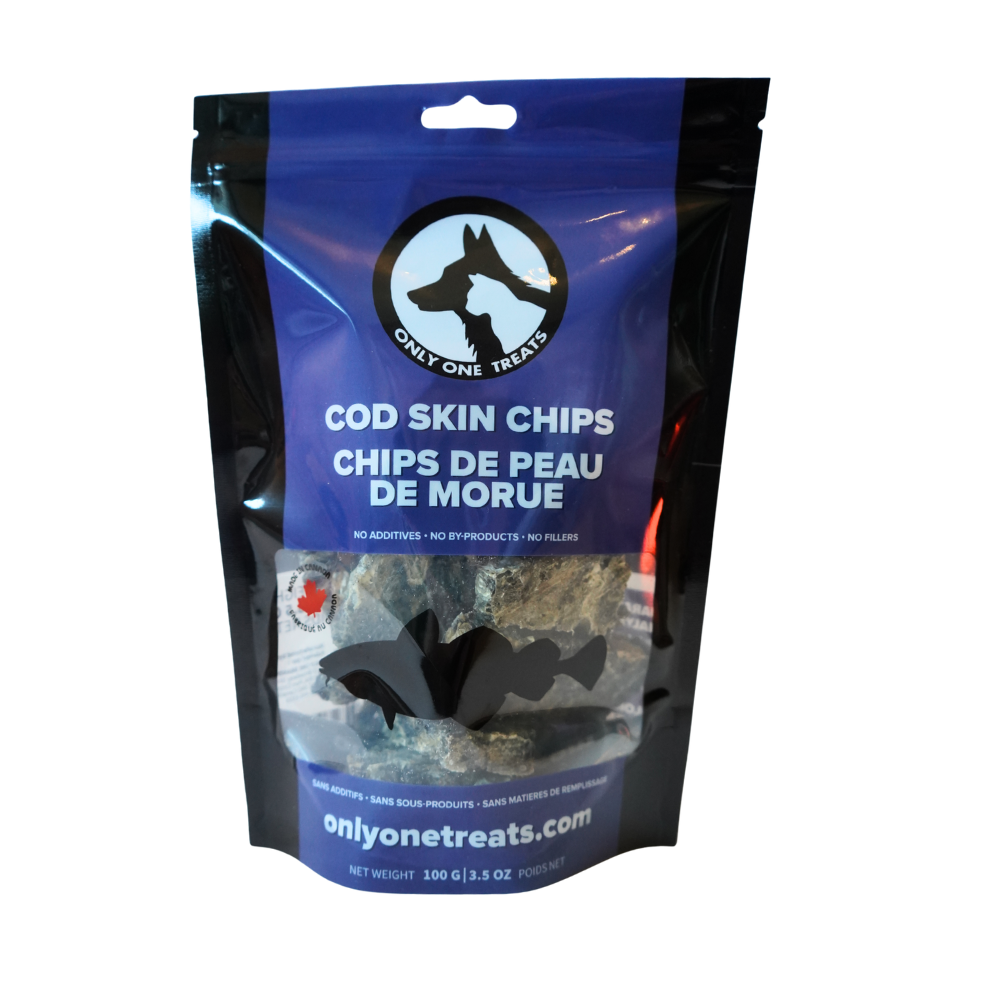 Cod Skin Chips 100g
