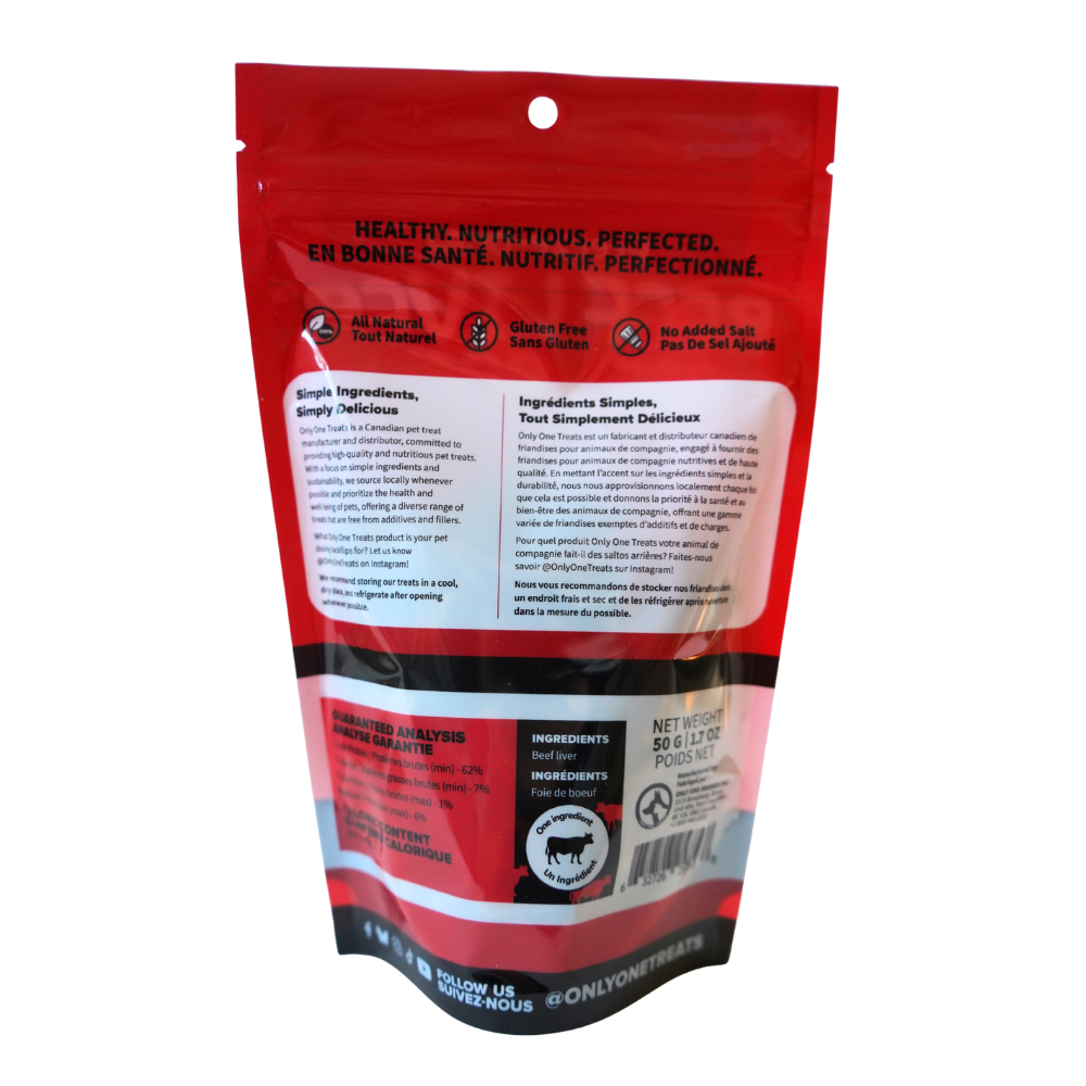 Freeze-Dried Beef Liver 50g