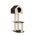 Condo Hideout - 2-Level Deluxe Cat Tree