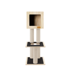 Hut Hideout - 2-Level Deluxe Cat Tree