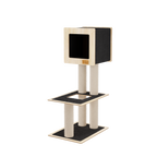 Hut Hideout - 2-Level Deluxe Cat Tree