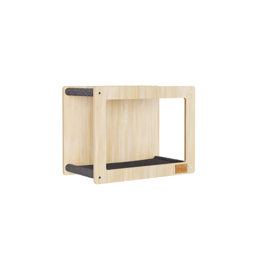 Wall Mounted, Double Hammock Cat Hidedout