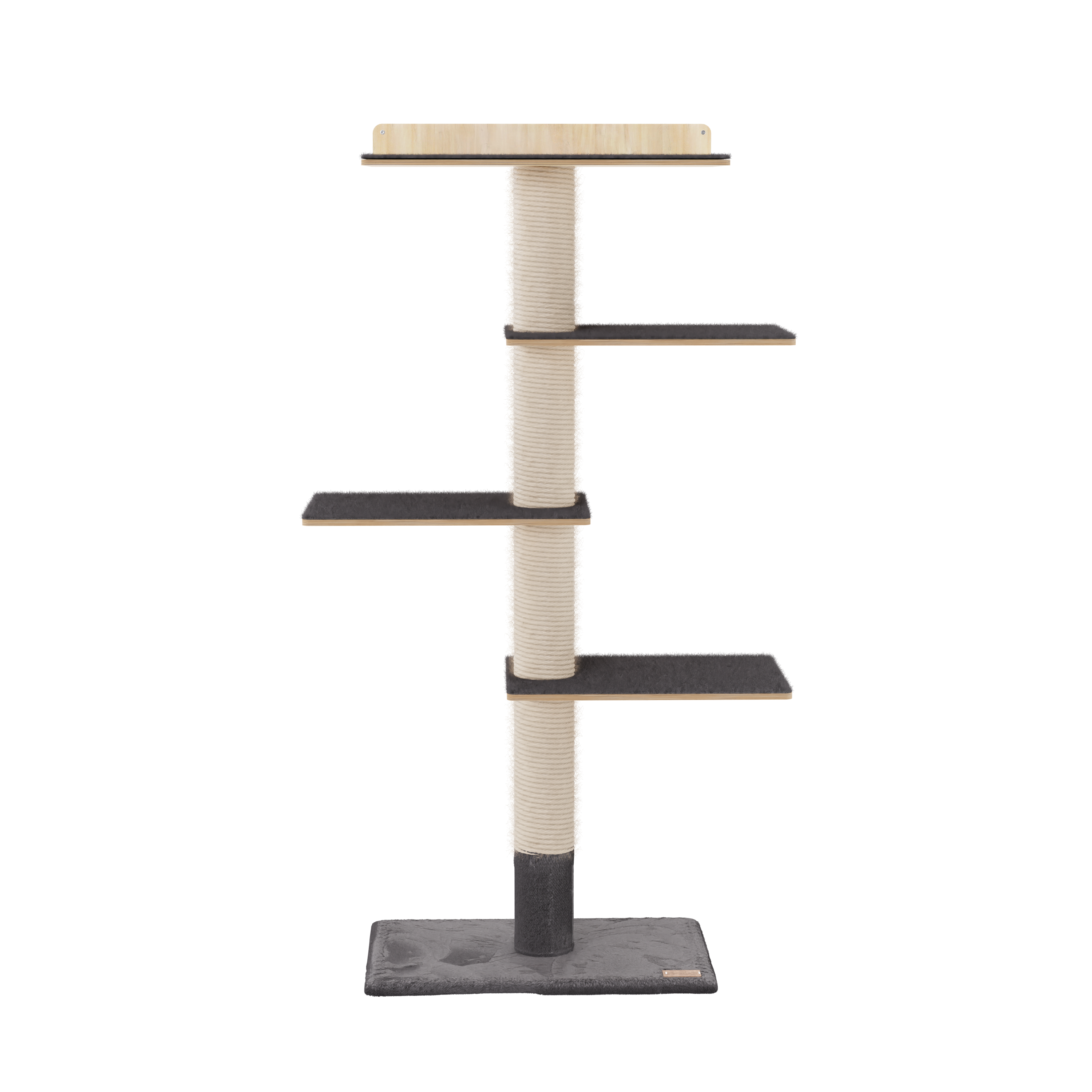 72 inches Wall Mounted Cat Tower - Perfect for small spaces