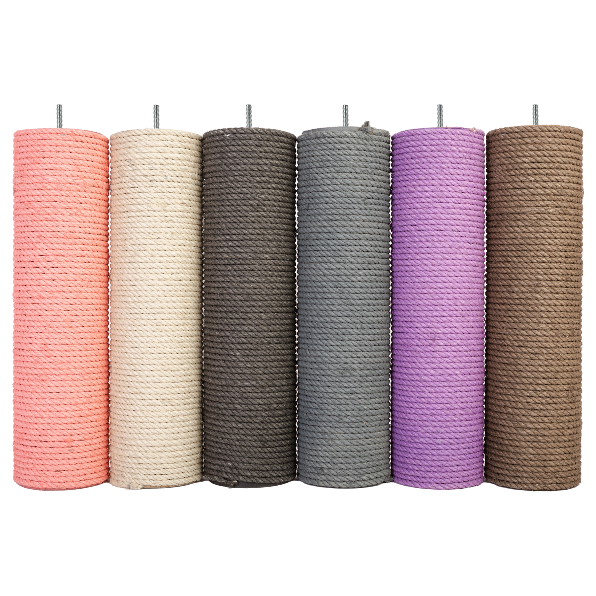 Fique Rope Cat Scratching Replacement Post with Screw – 15 Inch