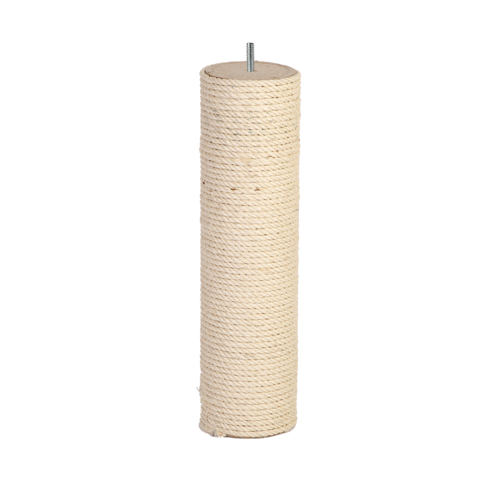 Fique Rope Cat Scratching Replacement Post with Screw – 15 Inch