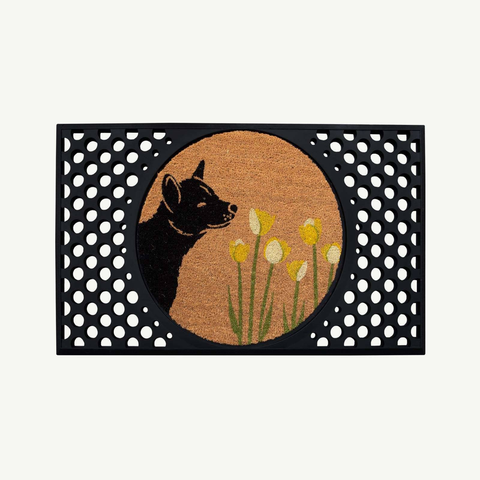 spring dog convertible entrance doormat