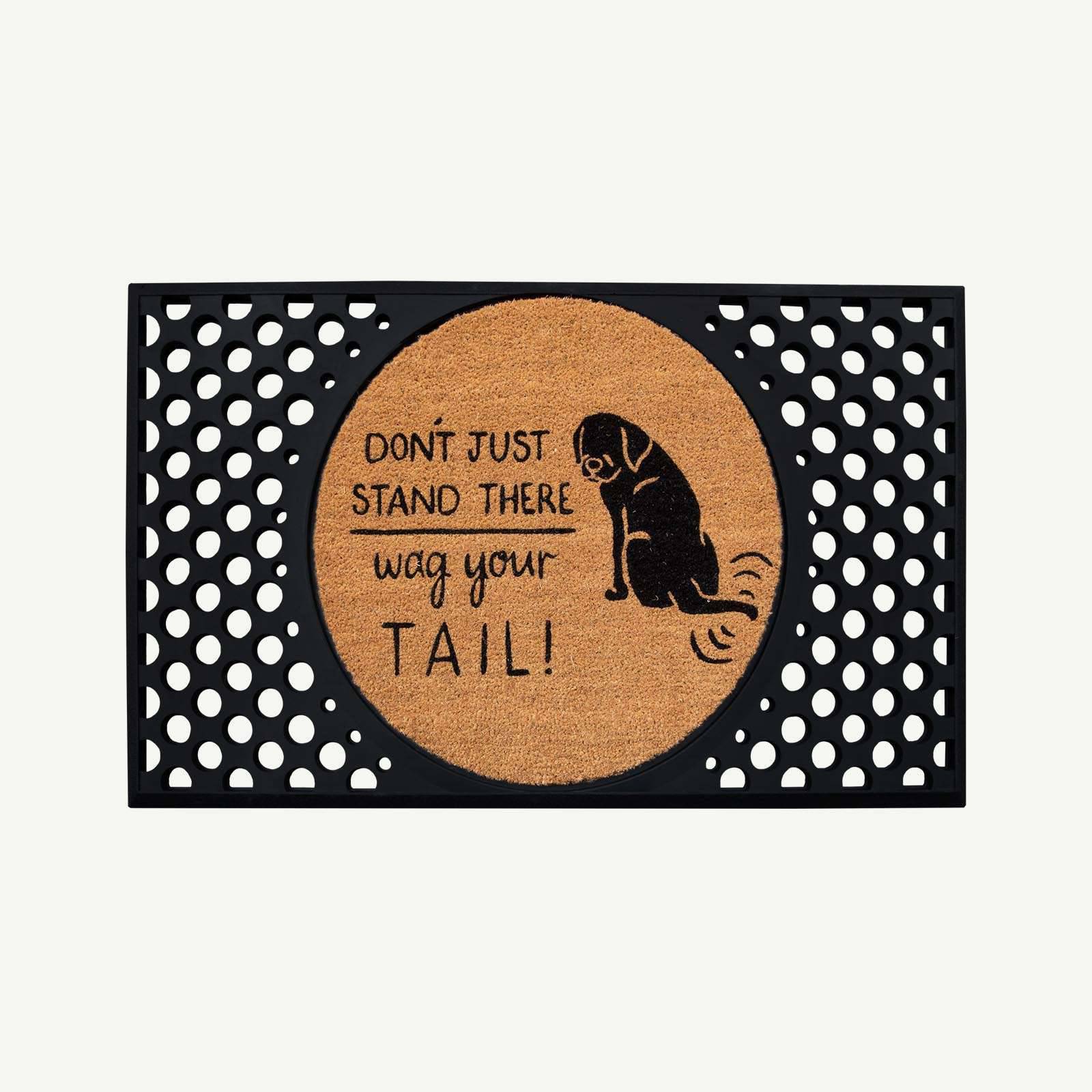 wag your tail! convertible entrance doormat