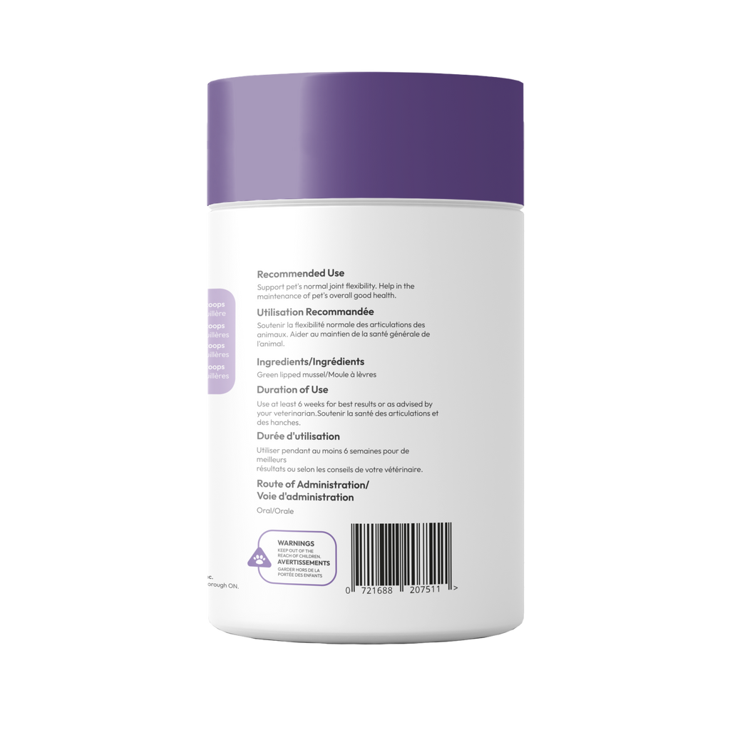 KRWN Green Lipped Mussel Powder for Dogs & Cats