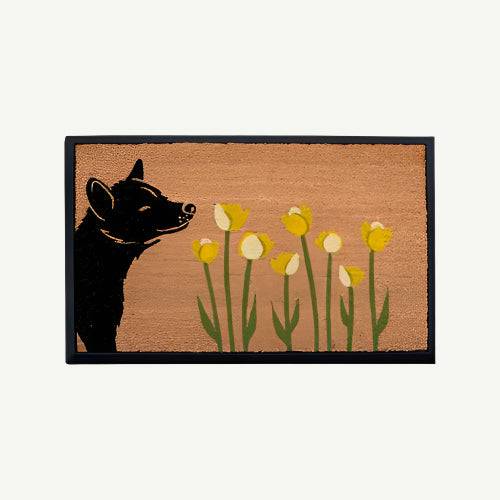 spring dog convertible entrance doormat