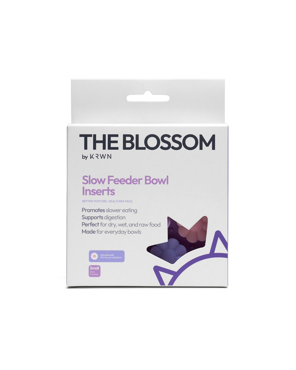 KRWN The Blossom Slow Feeder Insert – Small