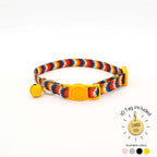 Cat Collar Breakaway - Tribal Designs with ID Tag