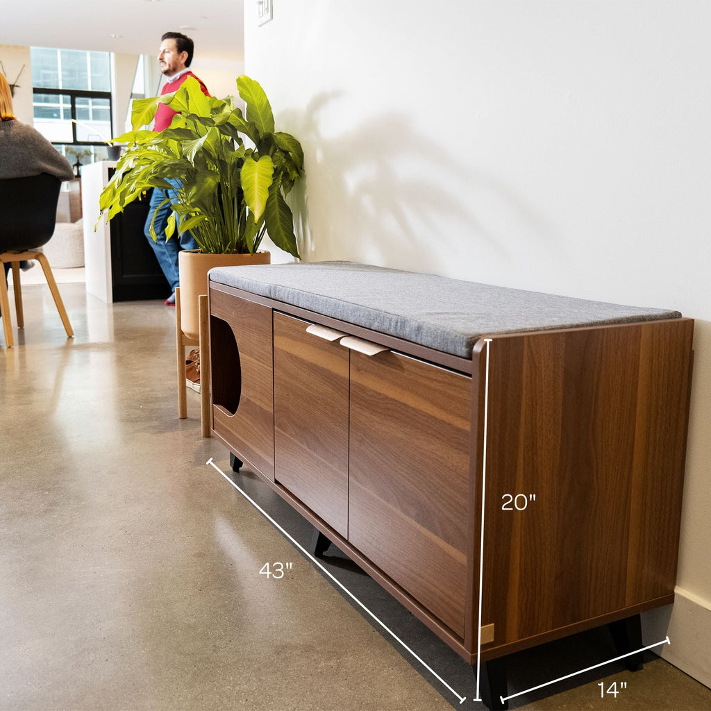 tucker shoe cabinet & pet nook