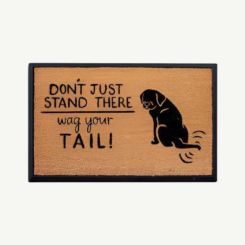 wag your tail! convertible entrance doormat