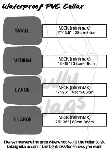 2 inch Waterproof PVC Dog Collar 2.0