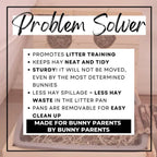 Four Hole Hay Feeder and Litter Box