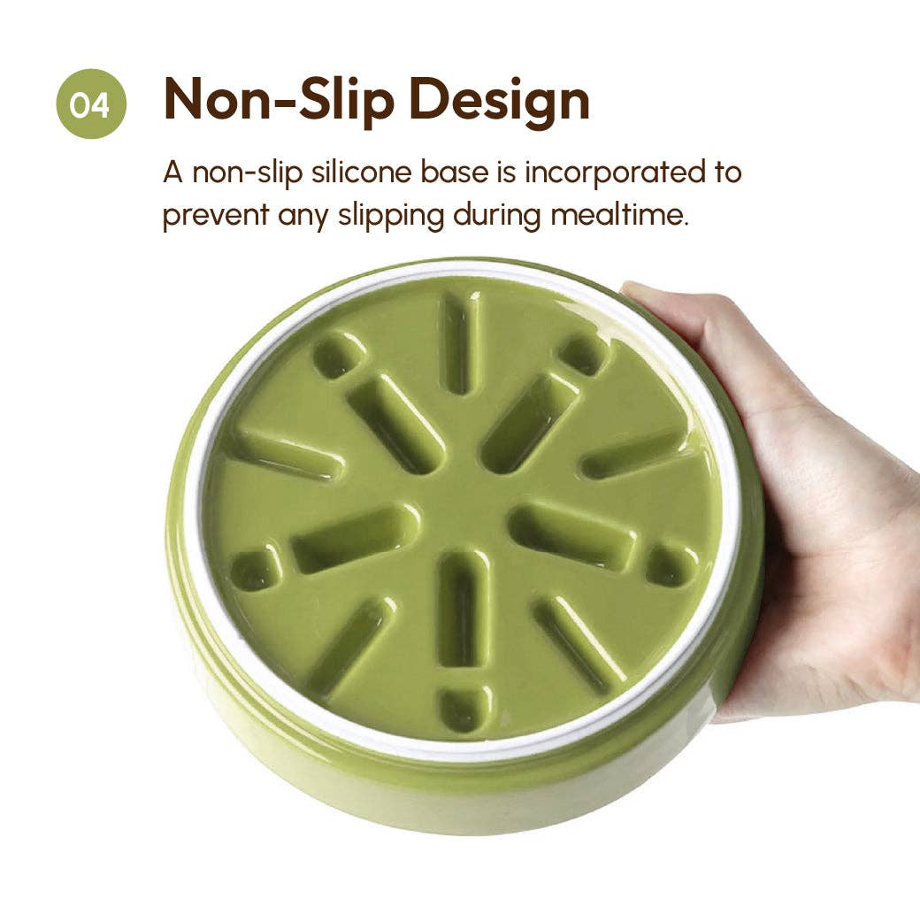 Slow Feeder Dog Bowl (Macaroni)