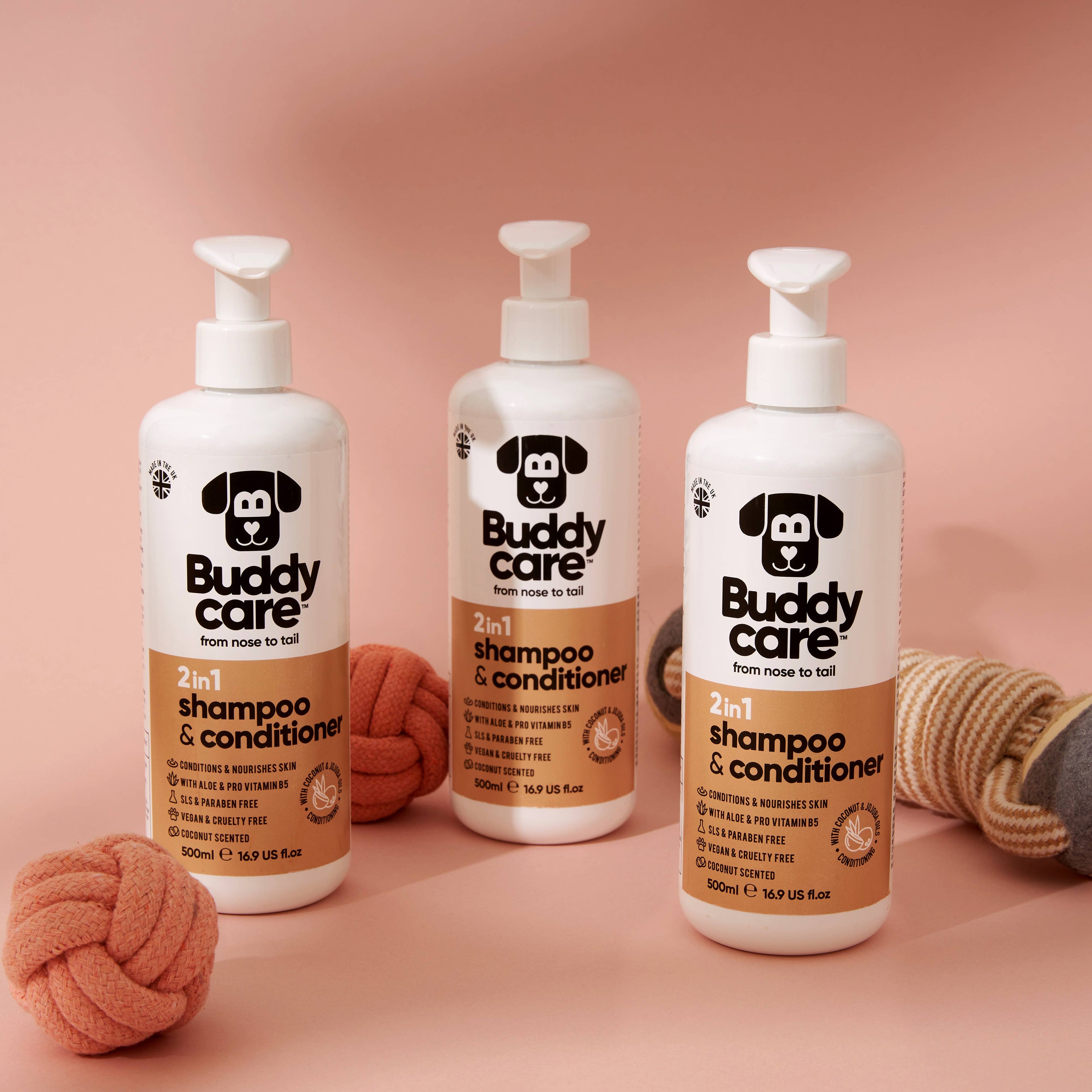 Dog Shampoo - 2in1 Coconut