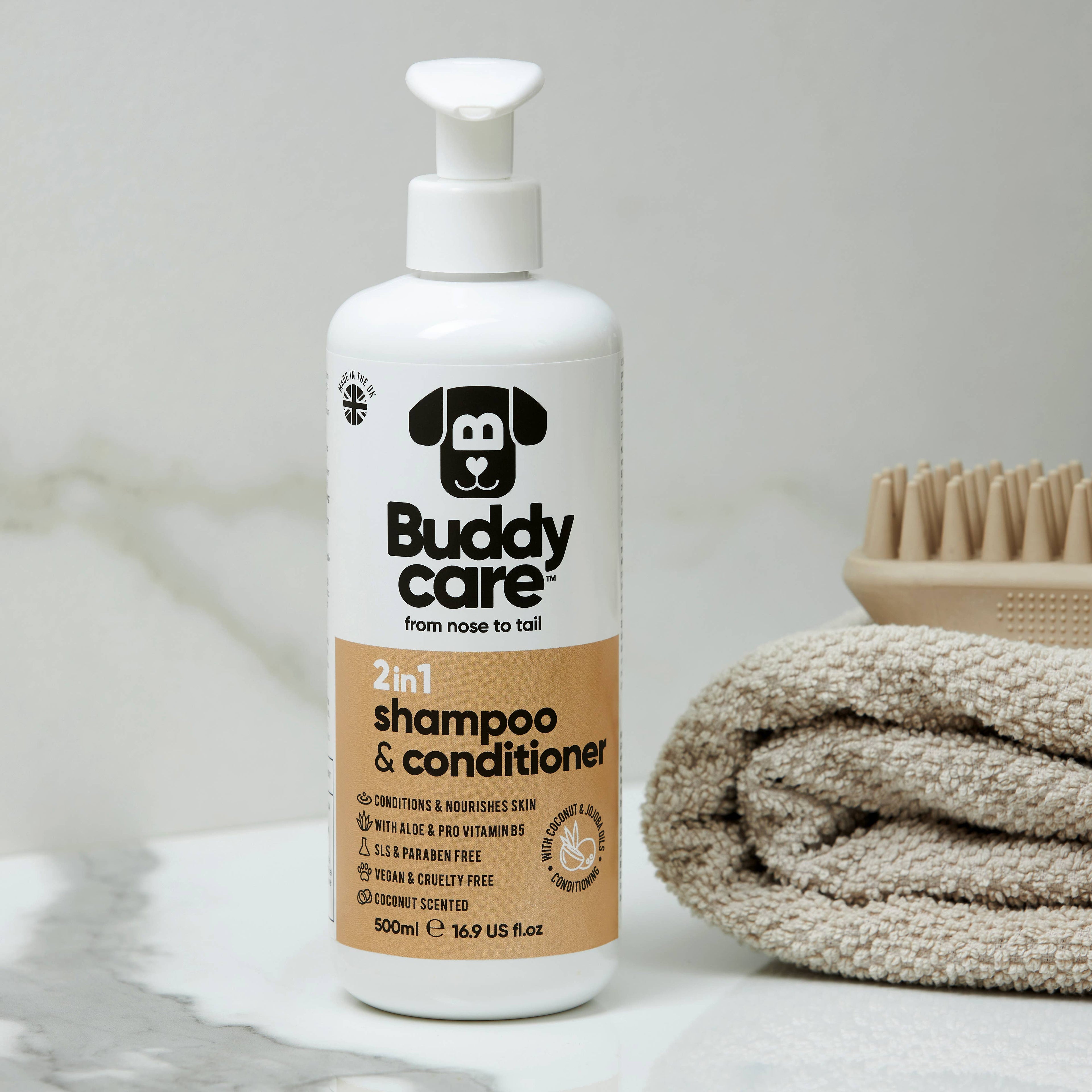 Dog Shampoo - 2in1 Coconut