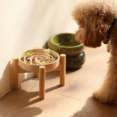 Slow Feeder Dog Bowl (Wave)