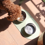 Puzzle Placemat – Wave-Shaped Silicone Dog Bowl Mat