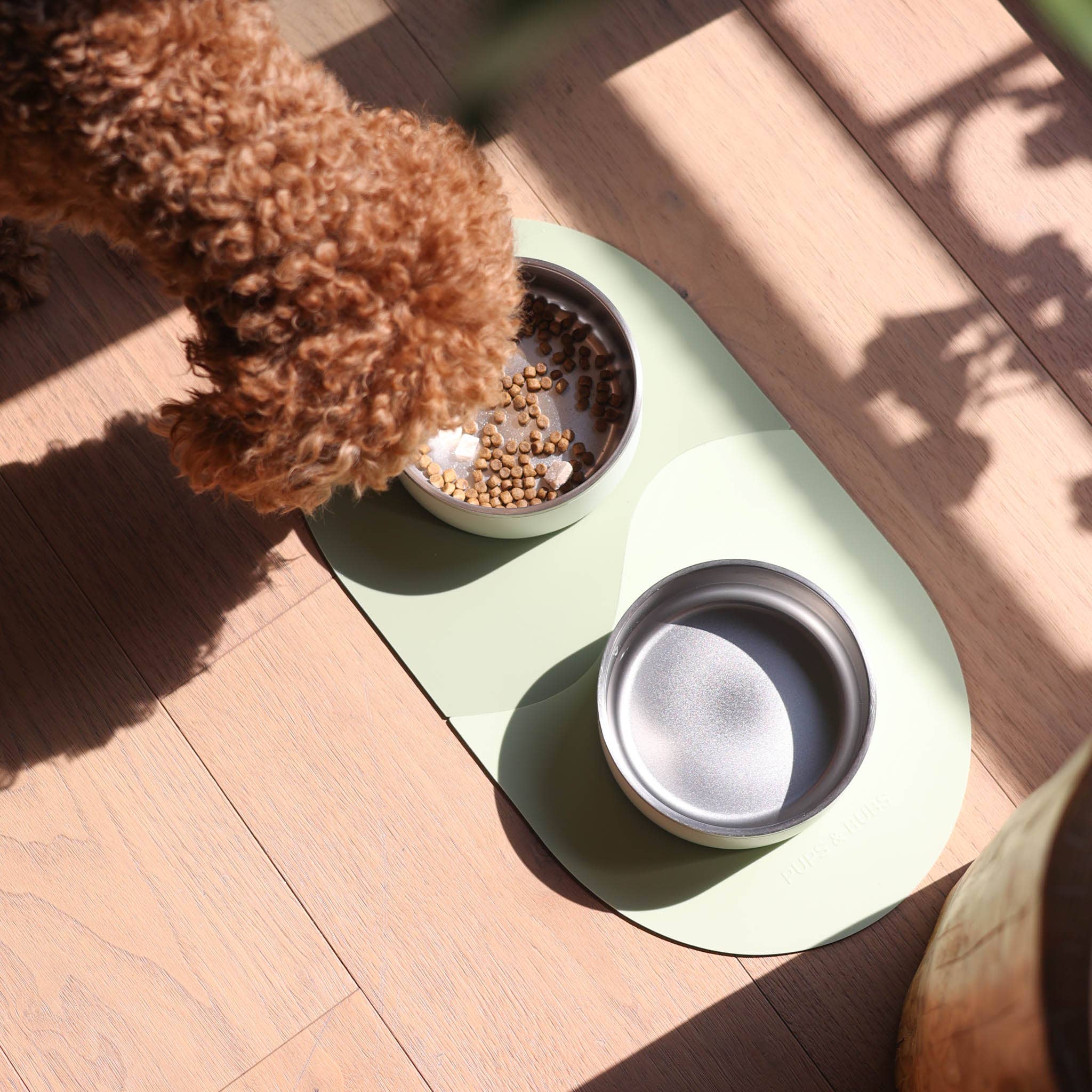 Puzzle Placemat – Wave-Shaped Silicone Dog Bowl Mat