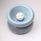 PEHOM Soufflé Pet Bowl - Frozen Blue