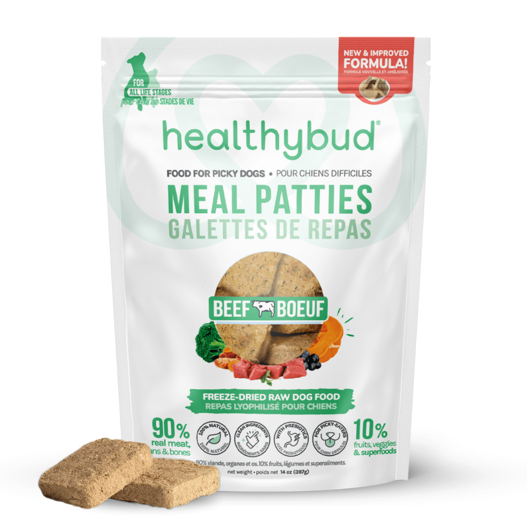 Freeze-Dried Raw Beef Meal Patties
