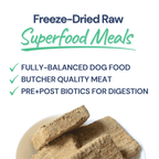 Freeze-Dried Raw Beef Meal Patties